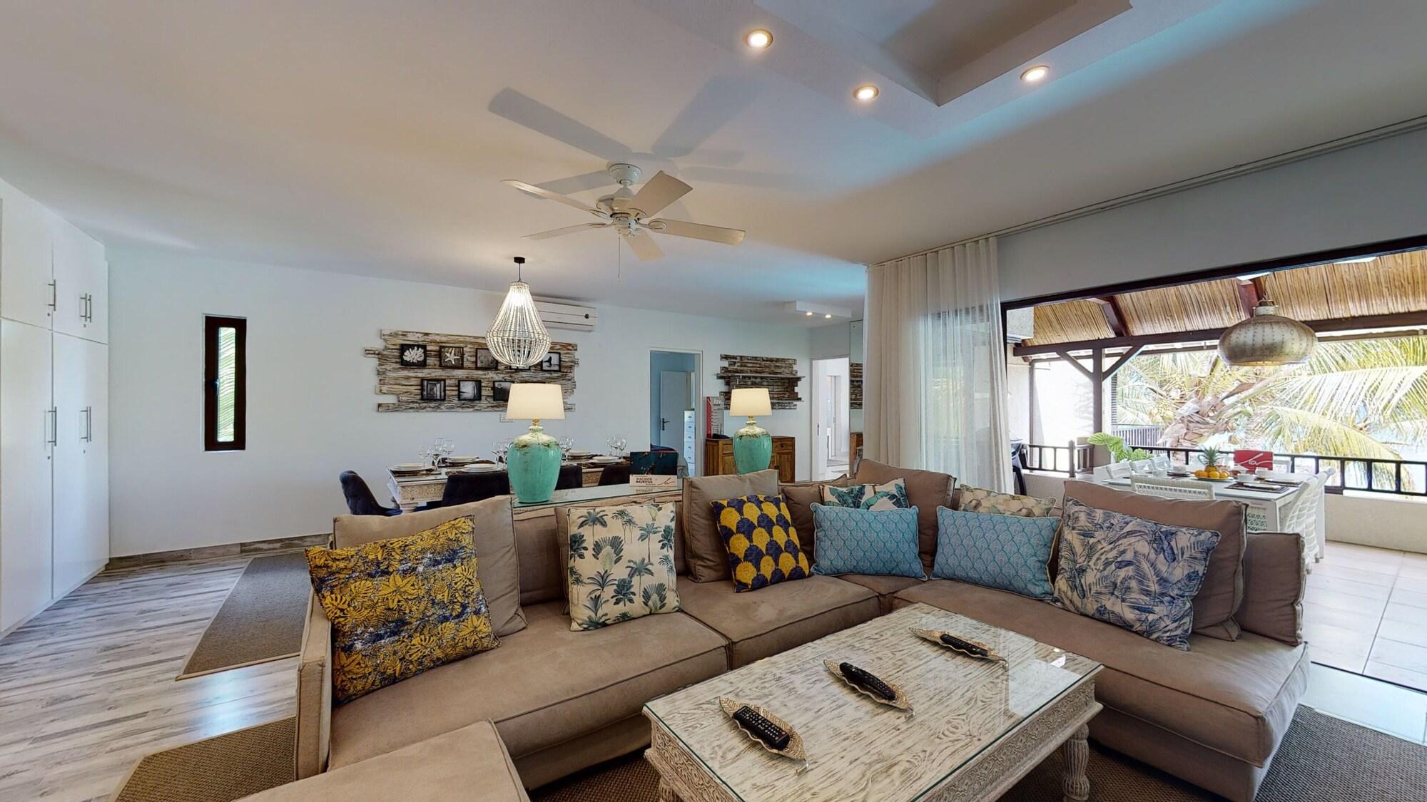 Bel Azur Beach Residence With Lov Trou aux Biches Exterior photo