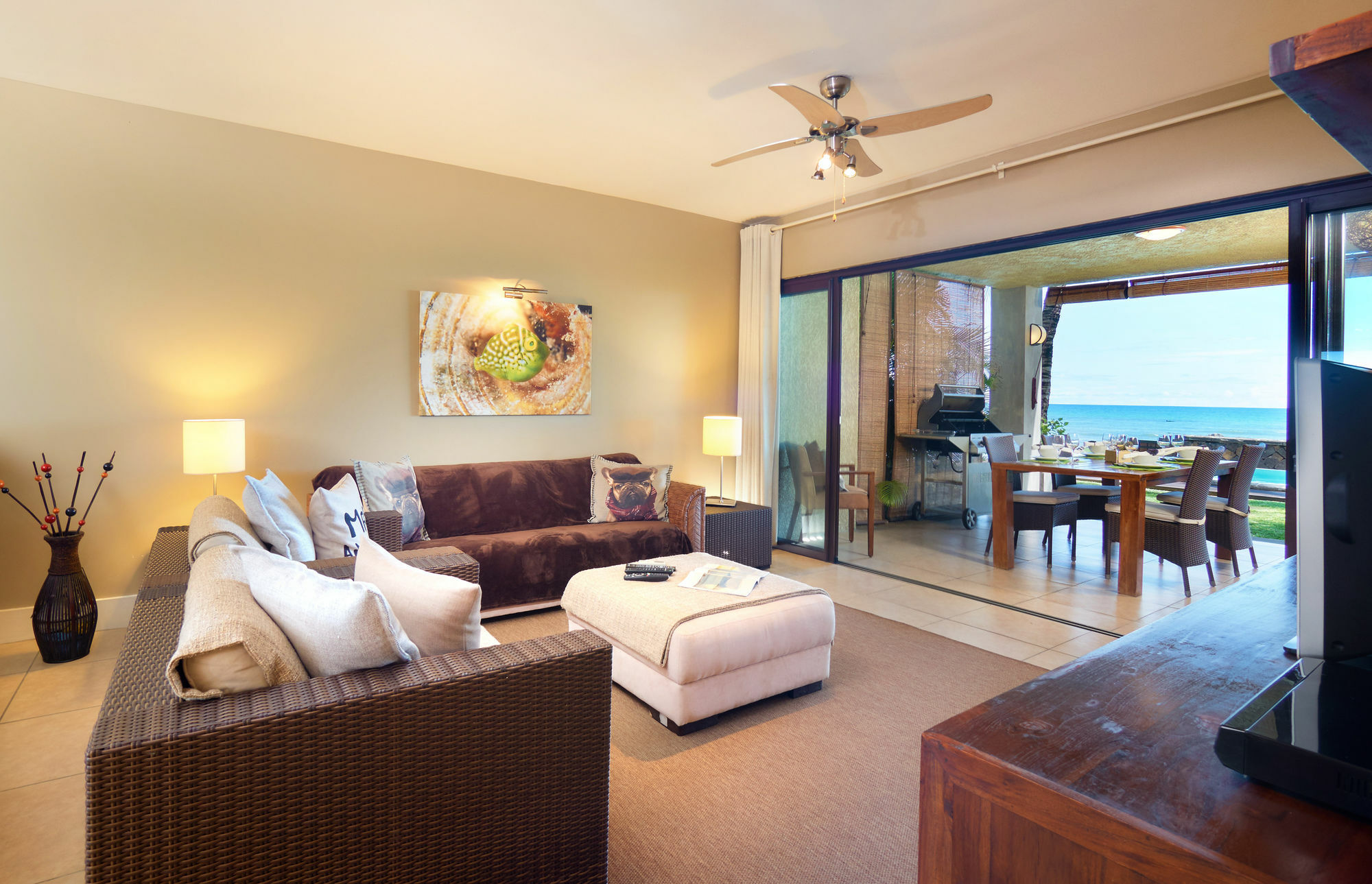 Bel Azur Beach Residence With Lov Trou aux Biches Exterior photo